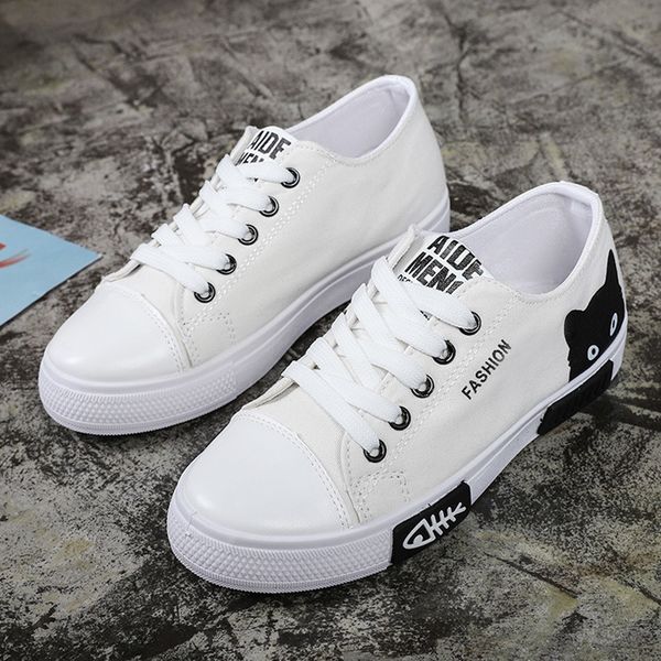 2020 women flats comfort women shoes fashion canvas shoes flats lace up casual sneakers female footwear, Black
2020 women flats comfort women shoes fashion canvas shoes flats lace up casual sneakers female footwear, Black