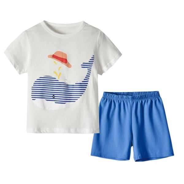 2020 baby summer clothes fashion kids boys cartoon printed short sleeve t-shirt +plain shorts 2pcs casual style clothes 1-4y, White
2020 baby summer clothes fashion kids boys cartoon printed short sleeve t-shirt +plain shorts 2pcs casual style clothes 1-4y, White