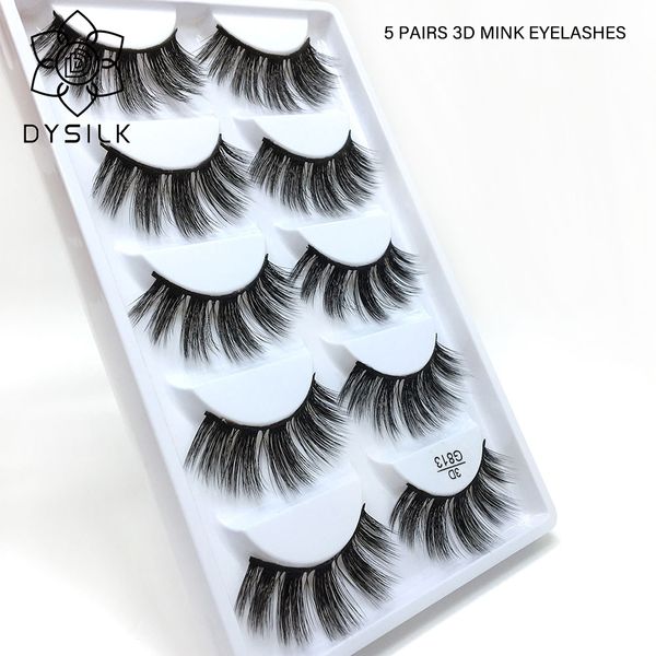 dysilk 5 pairs 3d mink eyelashes natural long fake eye lashes handmade thick false eyelashes extension beauty makeup tools
dysilk 5 pairs 3d mink eyelashes natural long fake eye lashes handmade thick false eyelashes extension beauty makeup tools
