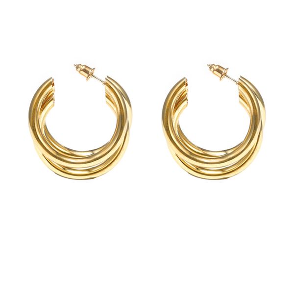 2019 women fashion simple round c-type semi-circular geometric alloy earrings jewelry 2pcs l0417, Silver
2019 women fashion simple round c-type semi-circular geometric alloy earrings jewelry 2pcs l0417, Silver