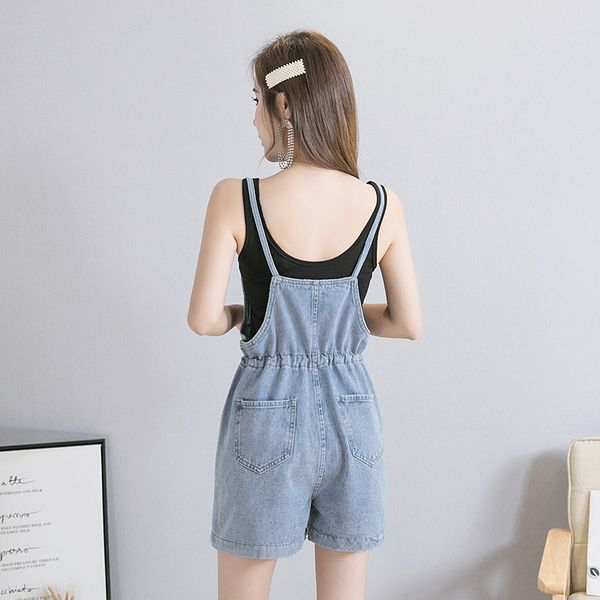summer 2020 new korean version of loose-fitting slimming age high waist wide leg suspenders, Blue
summer 2020 new korean version of loose-fitting slimming age high waist wide leg suspenders, Blue