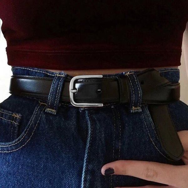 fashion female antique black belt metal buckle jeans woman faux leather belt, Black;brown
fashion female antique black belt metal buckle jeans woman faux leather belt, Black;brown