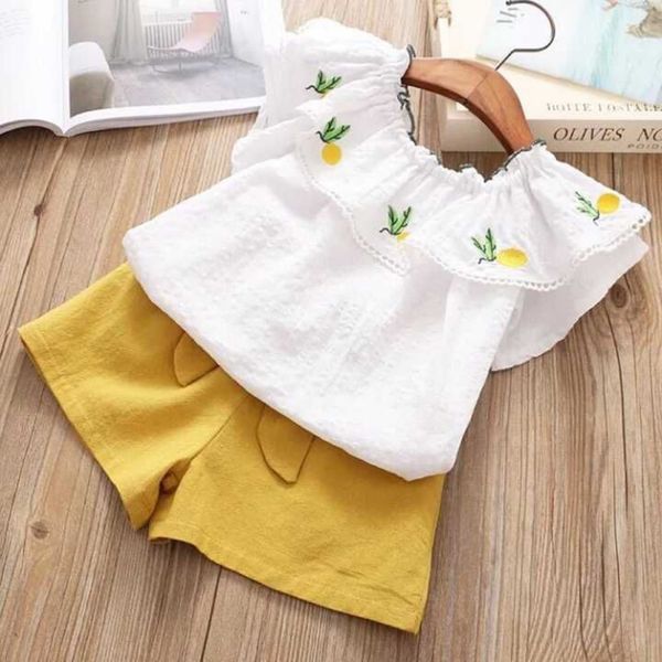 girls clothing sets 2020 new summer printing ruffle vest+shorts fashion kids clothes casual clothing sets for children, White
girls clothing sets 2020 new summer printing ruffle vest+shorts fashion kids clothes casual clothing sets for children, White