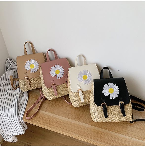 summer popular straw bags handbags 2020 new tide wild woven backpack little daisy shoulder hand bag women messenger bags
summer popular straw bags handbags 2020 new tide wild woven backpack little daisy shoulder hand bag women messenger bags