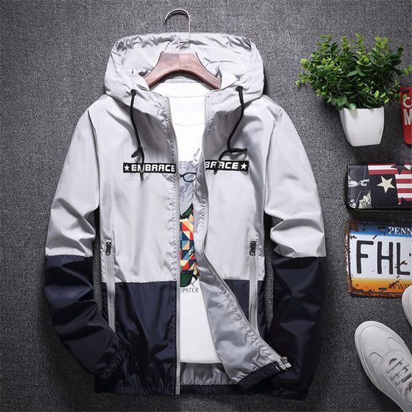 spring autumn bomber hooded jacket men casual slim patchwork windbreaker jacket male outwear zipper thin coat brand clothing 5xl, Black;brown
spring autumn bomber hooded jacket men casual slim patchwork windbreaker jacket male outwear zipper thin coat brand clothing 5xl, Black;brown