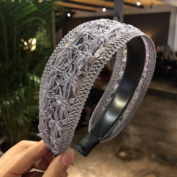 lace howllow out hairband for women headband- hair hoops wide lace headband hairpin ethnic style embroidery clip press hair headdress, Silver
lace howllow out hairband for women headband- hair hoops wide lace headband hairpin ethnic style embroidery clip press hair headdress, Silver