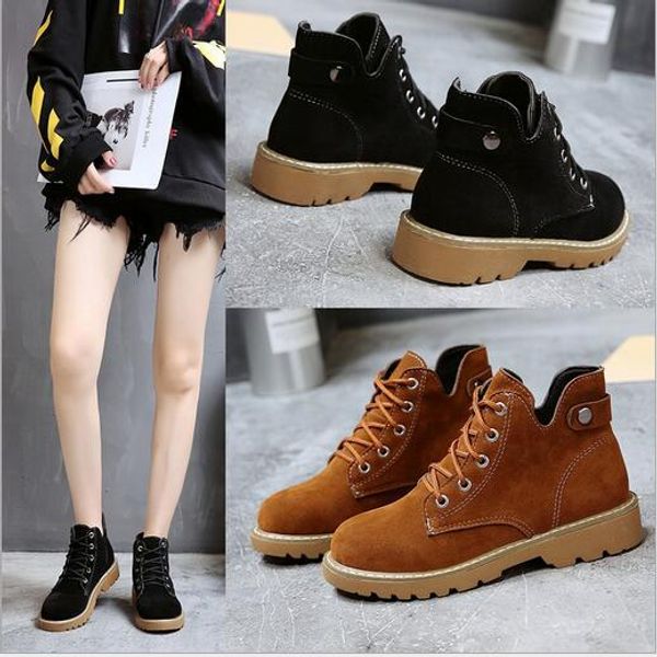 martin boots british wind women's short boots 2019 autumn & winter new matte students wild non-slip casual short boots, Black
martin boots british wind women's short boots 2019 autumn & winter new matte students wild non-slip casual short boots, Black