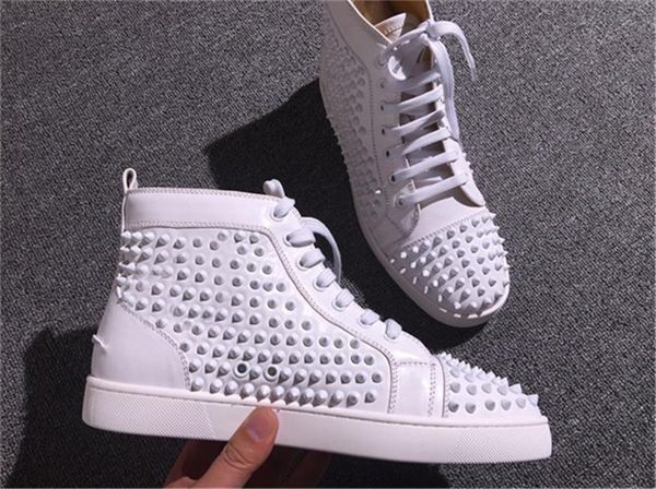red bottom sneakers for men luxury black suede with spikes fashion casual mens womens shoes ,2018 designer leisure trainers footwear
red bottom sneakers for men luxury black suede with spikes fashion casual mens womens shoes ,2018 designer leisure trainers footwear