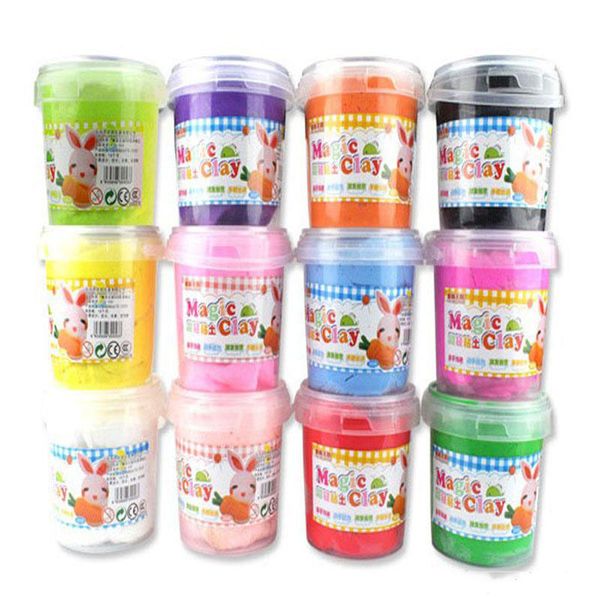 ultra-light polymer magic clay 12 colors eco-friendly play dough plasticine creative kids toys clay educational toys for children 
ultra-light polymer magic clay 12 colors eco-friendly play dough plasticine creative kids toys clay educational toys for children