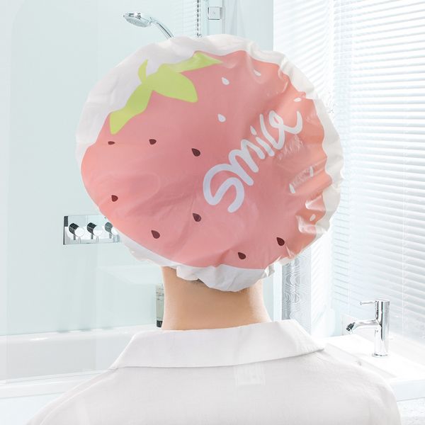 waterproof eva wash take a shower cap oil defence dust hair treatment cream hat
waterproof eva wash take a shower cap oil defence dust hair treatment cream hat