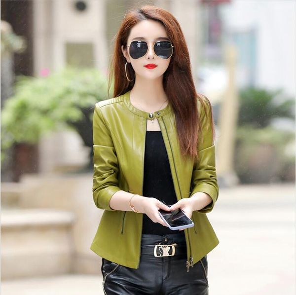 new plus size 3xl 4xl leather jacket women leather coat 2019 autumn women's motorcycle clothing outerwear jackets female, Black
new plus size 3xl 4xl leather jacket women leather coat 2019 autumn women's motorcycle clothing outerwear jackets female, Black