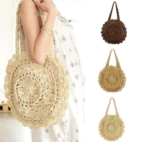 women's new fashion handbag shoulder bag paper rope crochet big flower straw beach bag woven bags schultertasche
women's new fashion handbag shoulder bag paper rope crochet big flower straw beach bag woven bags schultertasche