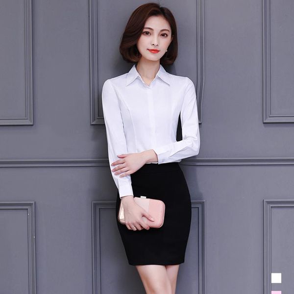 woman suit occupation shirt female long sleeves new pattern bottoming shirt white pink blue nvsc uniform
woman suit occupation shirt female long sleeves new pattern bottoming shirt white pink blue nvsc uniform