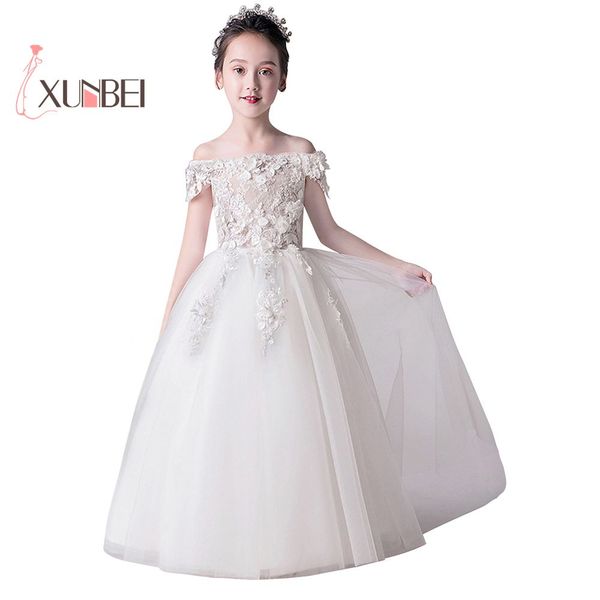 ball gown off the shoulder beaded applique pink flower girl dresses 2019 tulle kids first communion dress party gown, Red;yellow
ball gown off the shoulder beaded applique pink flower girl dresses 2019 tulle kids first communion dress party gown, Red;yellow