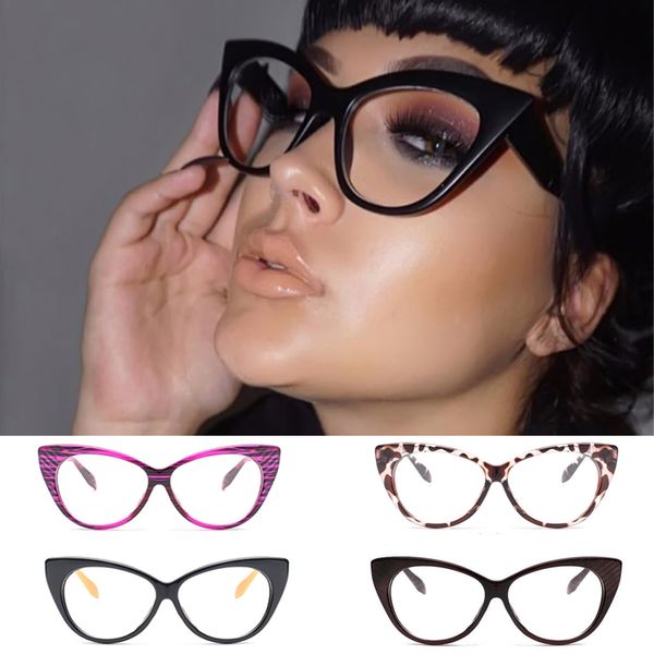 fashion cat eye glasses women men clear lens eyewear trendy colorful frame eyeglasses casual travel ornament accessories gafas, Silver
fashion cat eye glasses women men clear lens eyewear trendy colorful frame eyeglasses casual travel ornament accessories gafas, Silver