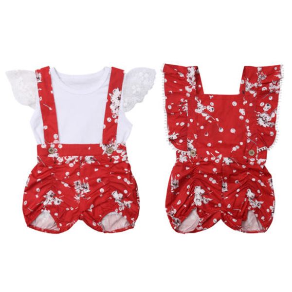 newborn baby girl clothes sets ruffle romper jumpsuit starp pants cute casual clothes outfit summer baby girls 0-3t, White
newborn baby girl clothes sets ruffle romper jumpsuit starp pants cute casual clothes outfit summer baby girls 0-3t, White