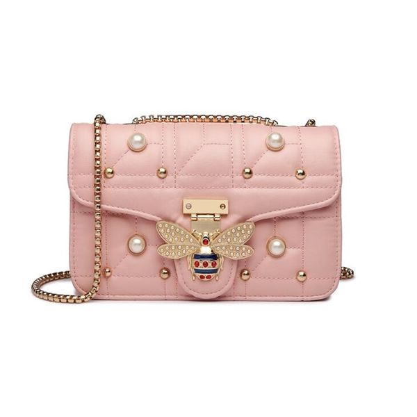 women leather crossbody bags shoulder messenger bag bee pearl female ladies handbag clutch bag bee buckle purse
women leather crossbody bags shoulder messenger bag bee pearl female ladies handbag clutch bag bee buckle purse