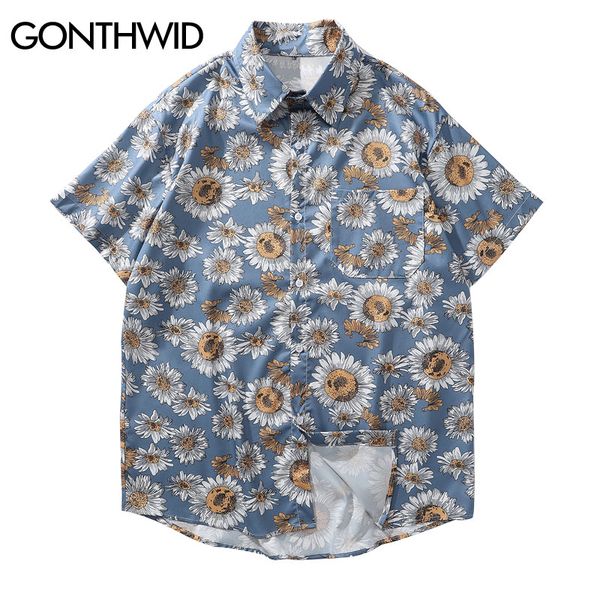 gonthwid daisy flowers print hawaiian floral shirts harajuku casual short sleeve beach holiday aloha shirt tropical men, White;black
gonthwid daisy flowers print hawaiian floral shirts harajuku casual short sleeve beach holiday aloha shirt tropical men, White;black