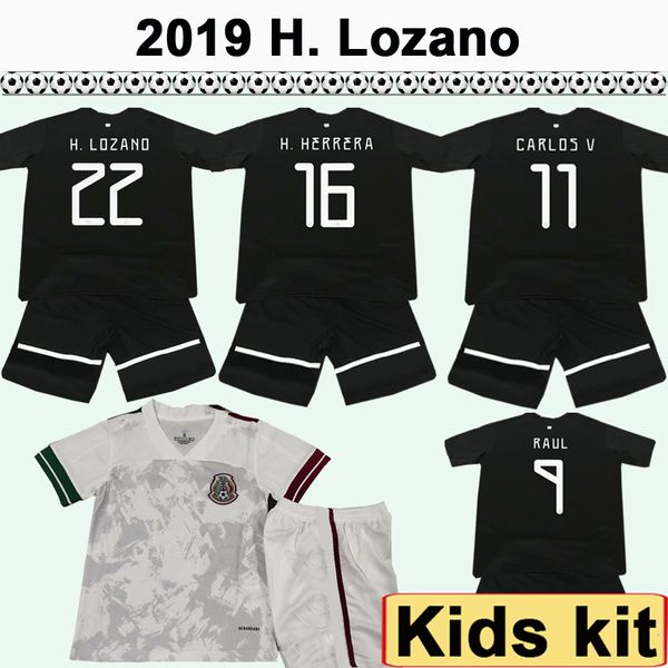 19 20 mexico chicharito kids kit soccer jerseys jimenez home away child football shirts h. lozano guardado boy girl camisetas de futbol, Black
19 20 mexico chicharito kids kit soccer jerseys jimenez home away child football shirts h. lozano guardado boy girl camisetas de futbol, Black