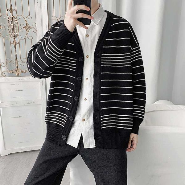 2020 spring new sweater men's cardigan jacket korean loose lazy tide uomo wholesale, White;black
2020 spring new sweater men's cardigan jacket korean loose lazy tide uomo wholesale, White;black