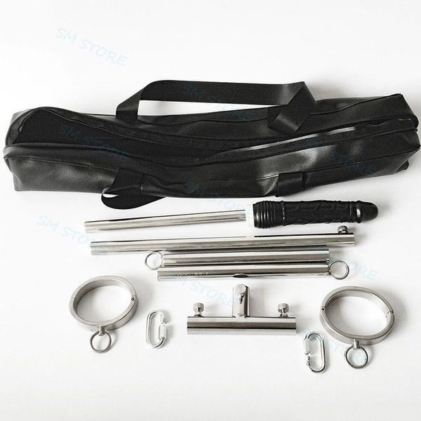 steel female toy cuffs ankle spreader frame steel rack a876 with games slave plug bar restraint