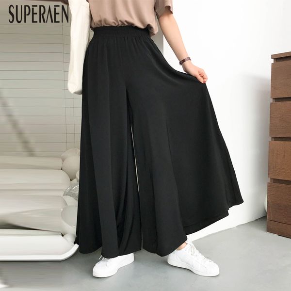 superaen pluz size elastic waist high waist wide leg pants women summer and spring new 2020 ladies panats solid color pants, Black;white
superaen pluz size elastic waist high waist wide leg pants women summer and spring new 2020 ladies panats solid color pants, Black;white
