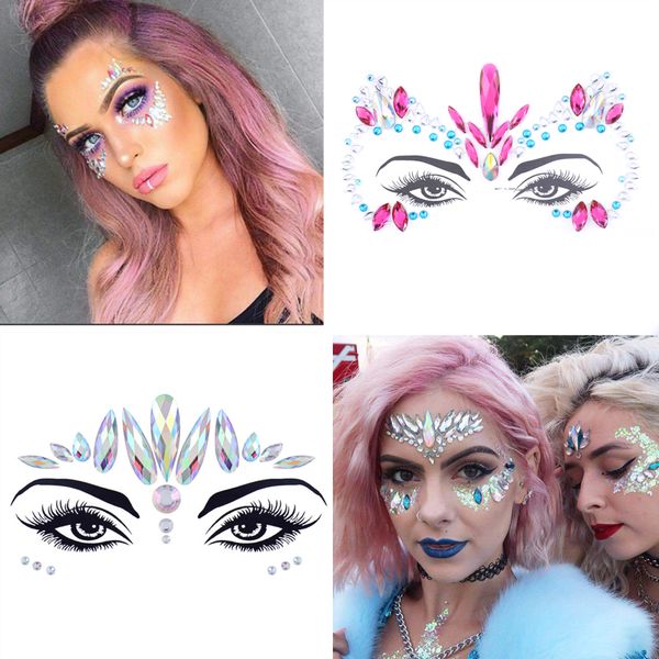 stickers & decals temporary tattoo sticker face jewelry gems rhinestone decoration party festival makeup glitter tattoos body art f006, Black
stickers & decals temporary tattoo sticker face jewelry gems rhinestone decoration party festival makeup glitter tattoos body art f006, Black