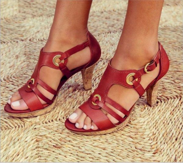 thick heel women's 2019 high heel sandals 40-43 large size sandals women's shoes, Black
thick heel women's 2019 high heel sandals 40-43 large size sandals women's shoes, Black