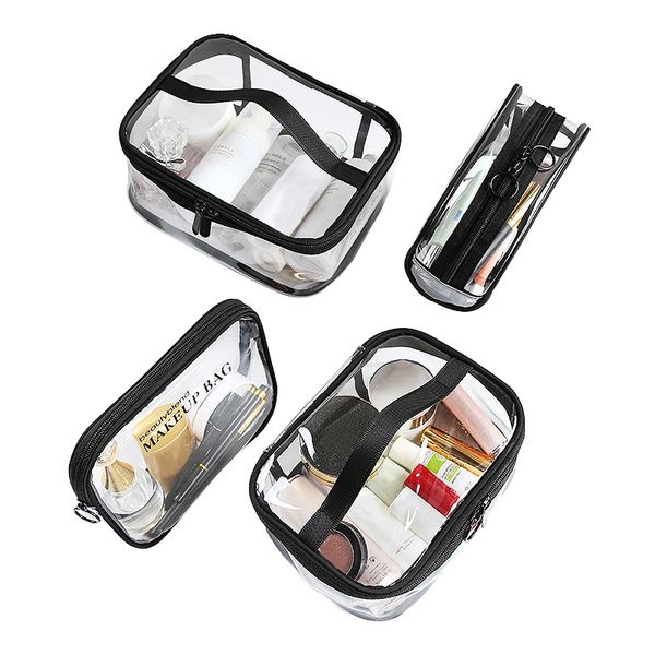 women pvc transparent cosmetic bag zipper makeup box beauty vanity case clear toiletry organizer wash tote travel accessories
women pvc transparent cosmetic bag zipper makeup box beauty vanity case clear toiletry organizer wash tote travel accessories