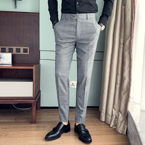 британский стиль мужские брюки корейский платье slim fit плед формальные брюки мужчины все match повседневная бизнес брюки мужчины высокого, White;black
британский стиль мужские брюки корейский платье slim fit плед формальные брюки мужчины все match повседневная бизнес брюки мужчины высокого, White;black
