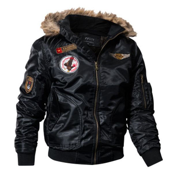 paddad men winter bomber jacket thick thermal down cotton parkas male casual hoodies faux fur collar warm coats 4xl navy blue high quality, Black;brown
paddad men winter bomber jacket thick thermal down cotton parkas male casual hoodies faux fur collar warm coats 4xl navy blue high quality, Black;brown