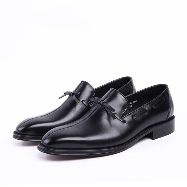men shoes genuine leather oxfords business formal wear dress shoes cowhide formal business shoes, Black
men shoes genuine leather oxfords business formal wear dress shoes cowhide formal business shoes, Black