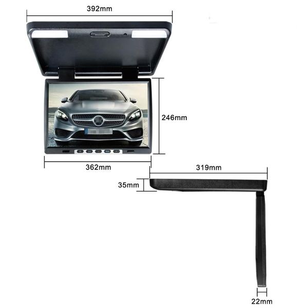 xst 19 inch car flip down 1680x1050 tft lcd monitor roof mount player ir transmitter adjustable view screen dome led light
xst 19 inch car flip down 1680x1050 tft lcd monitor roof mount player ir transmitter adjustable view screen dome led light