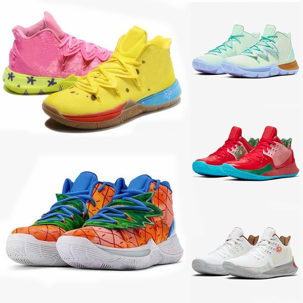 2019 mens kyrie shoes tv pe basketball shoes 5 for 20th anniversary sponge x irving 5s v five luxury womens sports sneakers, Black
2019 mens kyrie shoes tv pe basketball shoes 5 for 20th anniversary sponge x irving 5s v five luxury womens sports sneakers, Black