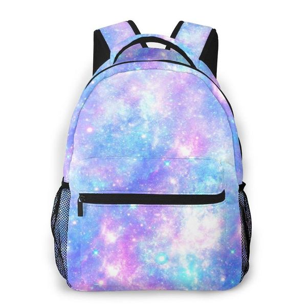 fashion backpack women men students backpacks pink blue magical galaxy star print travel bag bookbag
fashion backpack women men students backpacks pink blue magical galaxy star print travel bag bookbag