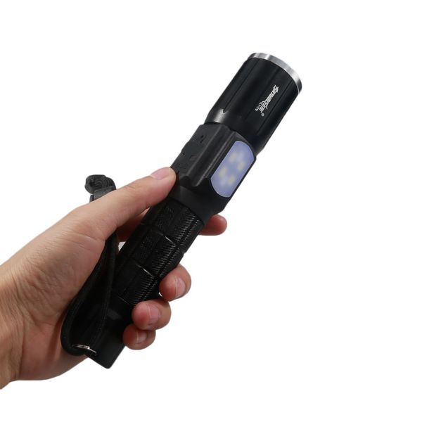 sirius eye t79 light waterproof charge flashlight t6 zoom long s led side light alert flash light usb mouth
sirius eye t79 light waterproof charge flashlight t6 zoom long s led side light alert flash light usb mouth