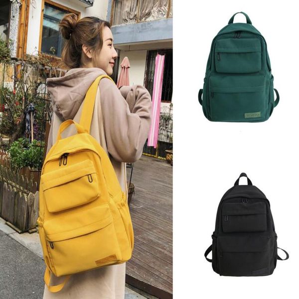 4 colors new waterproof nylon backpack for women multi pocket travel backpacks female school bag for teenage girls book mochilas
4 colors new waterproof nylon backpack for women multi pocket travel backpacks female school bag for teenage girls book mochilas