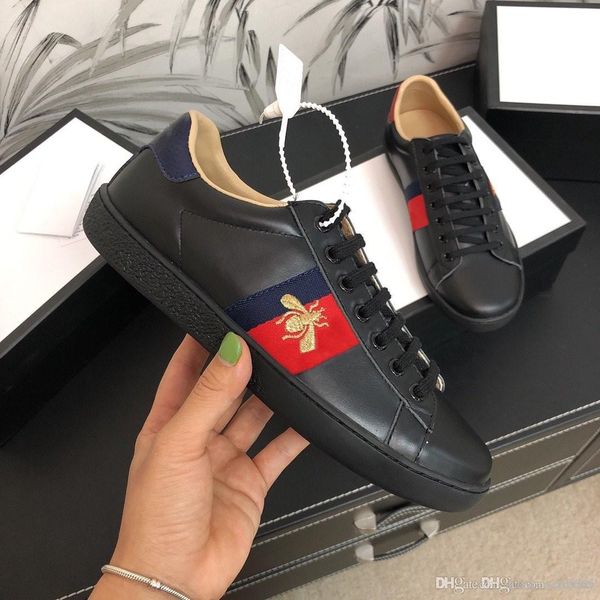 discount designer men women sneaker casual shoes low leather sneakers ace bee stripes shoe walking sports trainers drop shipping, Black
discount designer men women sneaker casual shoes low leather sneakers ace bee stripes shoe walking sports trainers drop shipping, Black