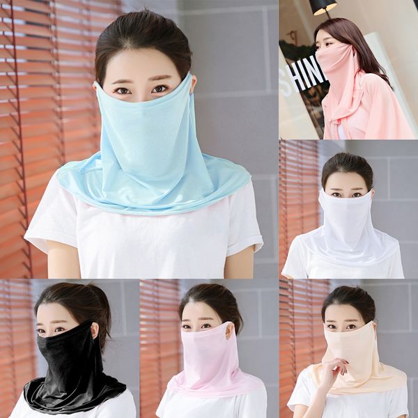 cixh2 new ice silk sunscreen hood riding summer outdoor riding scarf scarf breathable sunscreen face neck triangle mask, Black
cixh2 new ice silk sunscreen hood riding summer outdoor riding scarf scarf breathable sunscreen face neck triangle mask, Black