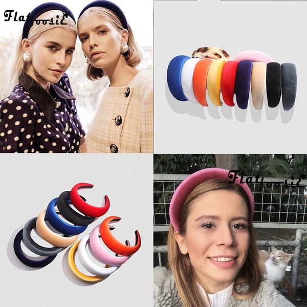 flatfoosie 2019 fashion velvet thick headbands women head band headwear wide plastic hairbands bohemian fashion hair accessories
flatfoosie 2019 fashion velvet thick headbands women head band headwear wide plastic hairbands bohemian fashion hair accessories