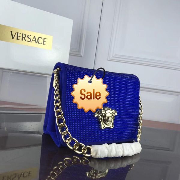 High end women matte leather drilling chain bag tyle tote pur e ac à main houlder bag cro body guc c9
High end women matte leather drilling chain bag tyle tote pur e ac à main houlder bag cro body guc c9