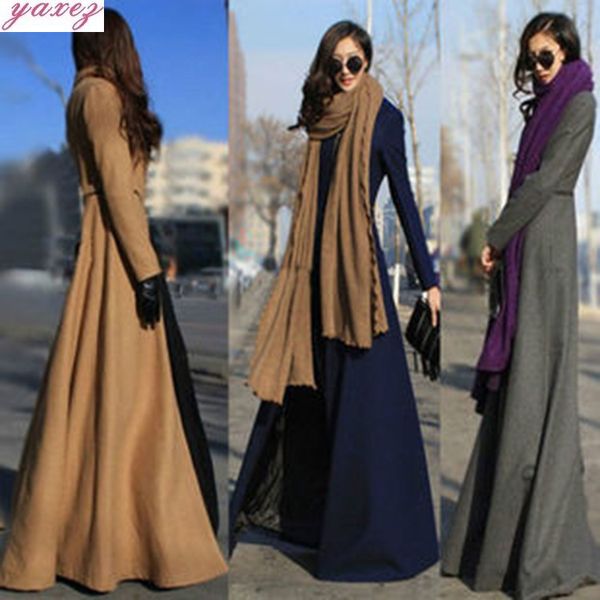 2019 goddess self-cultivation thin will pendulum vent to mop the floor overlength fund woolen you overcoat sashes windbreaker, Black
2019 goddess self-cultivation thin will pendulum vent to mop the floor overlength fund woolen you overcoat sashes windbreaker, Black