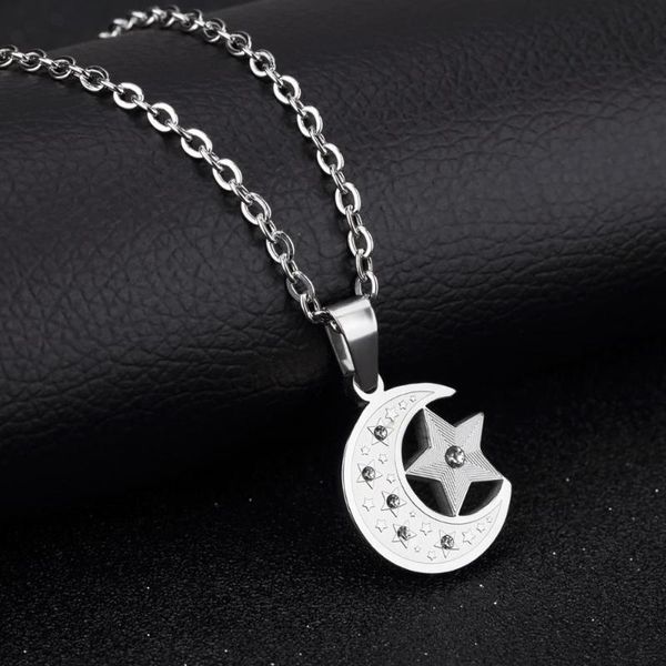 xthunder moon star fashion inlaid crystal stainless steel necklace men women silver color chain fashion jewelry gifts for women
xthunder moon star fashion inlaid crystal stainless steel necklace men women silver color chain fashion jewelry gifts for women