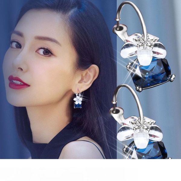 2017 air fashion ear ornaments, crystal cherry ear rings, earrings, ladies' temperament earrings wholesale, Silver
2017 air fashion ear ornaments, crystal cherry ear rings, earrings, ladies' temperament earrings wholesale, Silver