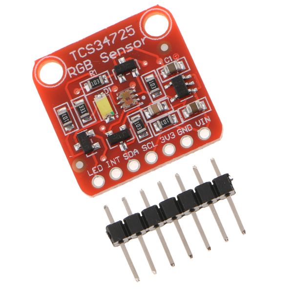 tcs34725 rgb light color sensor recognition module development board module for arduino color: red
tcs34725 rgb light color sensor recognition module development board module for arduino color: red