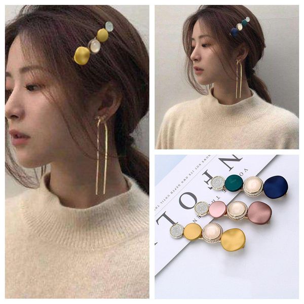 vintage geometric round circle acrylic hair clips shiny hit color crystal hairpins hair accessories for women duckbill clip, Golden;white
vintage geometric round circle acrylic hair clips shiny hit color crystal hairpins hair accessories for women duckbill clip, Golden;white