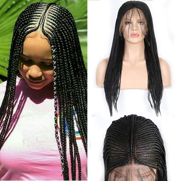 aimeya 13Ã6 braided synthetic lace front wigs for black women heat resistant half hand tied box braids wigs with baby hair
aimeya 13Ã6 braided synthetic lace front wigs for black women heat resistant half hand tied box braids wigs with baby hair