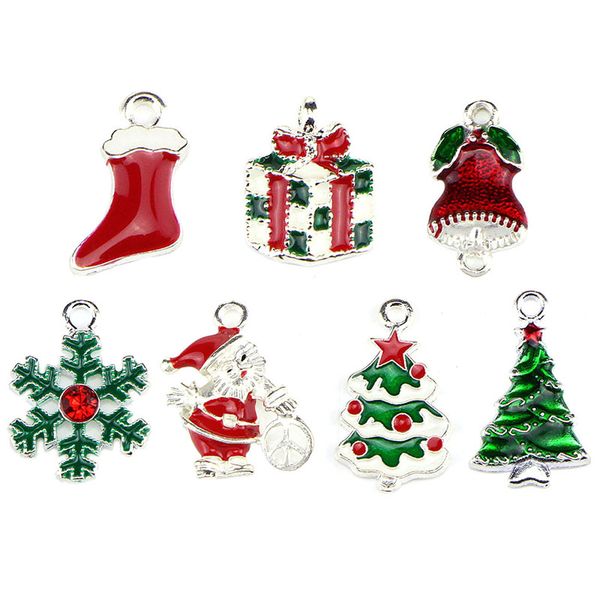 10pcs / lot merry christmas deer tree сант клаус эмаль подвеска подвеска ювелирные изделия способ приспосабливать ожерелье браслета diy
10pcs / lot merry christmas deer tree сант клаус эмаль подвеска подвеска ювелирные изделия способ приспосабливать ожерелье браслета diy