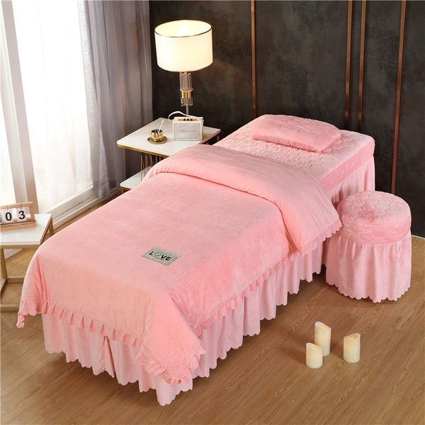 princess style warm crystal velvet bedding set 4 5 6 pcs massage spa beauty salon customized size duvet cover pillowcase
princess style warm crystal velvet bedding set 4 5 6 pcs massage spa beauty salon customized size duvet cover pillowcase