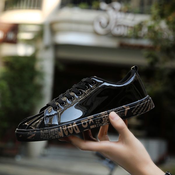 men pu leather shoes fashion moccasins sneakers size 37-46 casual black gold oxfords shoes men loafers italian flats
men pu leather shoes fashion moccasins sneakers size 37-46 casual black gold oxfords shoes men loafers italian flats